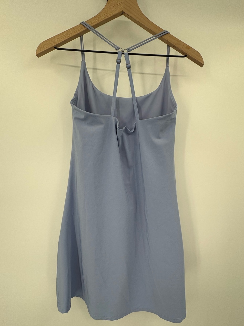 Abercrombie & Fitch Traveler Mini Dress Blue Built-In Shorts Pocket Size S - Picture 9 of 15